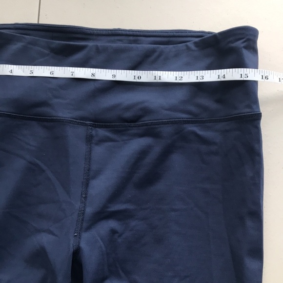 SHAPE activewear navy blue mesh panels leggings size Large - Picture 7 of 11